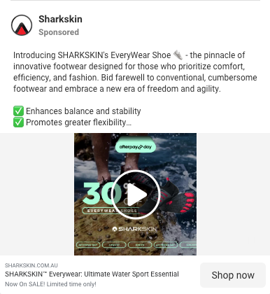 Sharkskin Ad 1